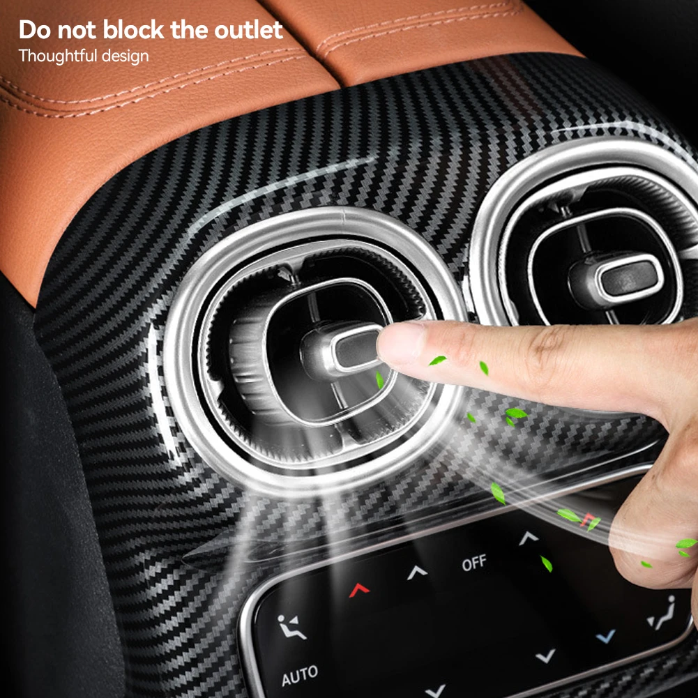 1 шт. ABS углеродный для Mercedes Benz Glc300l 2023 автомобильные аксессуары задний