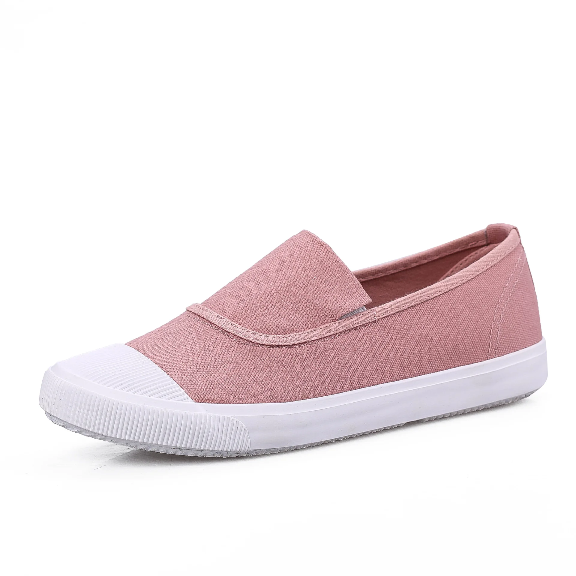 

2022 Spring New Flat Breathable Vculcanize Canvas Footwear Women and Men Casual Travel Walking Flat Couple Shoes