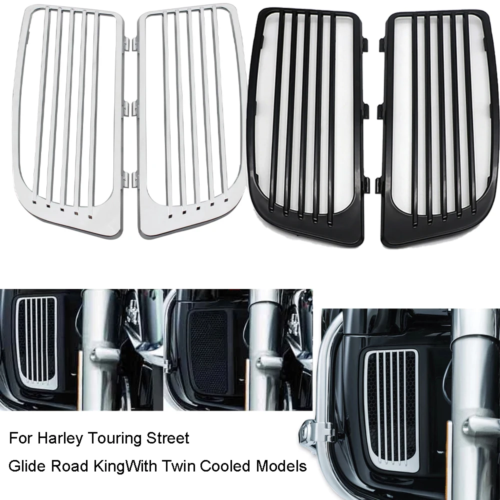 

Motorcycle Radiator Grill Fit for Harley Touring Electra Street Glide Road King Ultra Limited FLHTKSE Trike Tri Glide FLHTCUTG