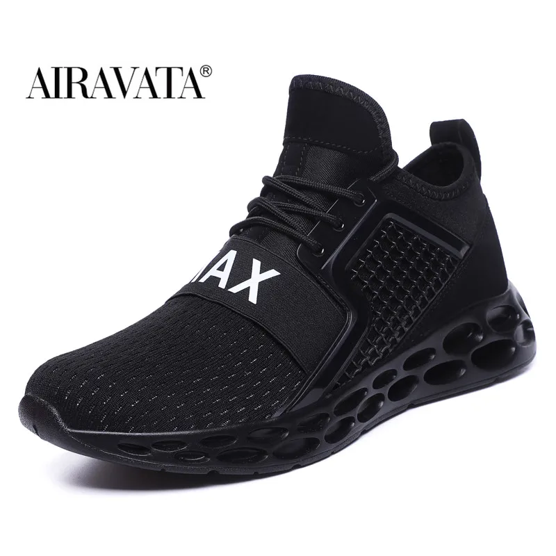 Men's Running Shoes Flat Fashion Sneakers Breathable Athletic Outdoor Male Casual Trekking Shoes Plus Size 39-48