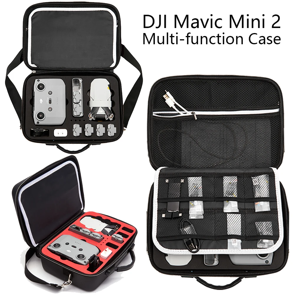

DJI mini 2 storage bag with baffle box waterproof handbag accessories protection box