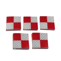 100pcs brand new red white color reflector sheet size 4040 mm reflective tape target for surveying total stations