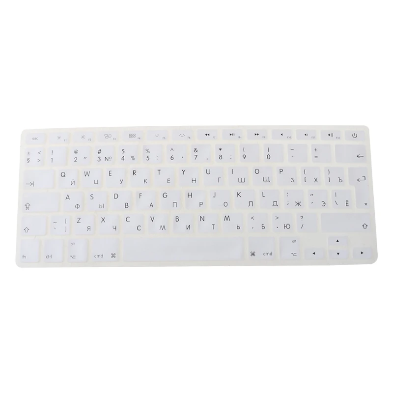 

EU Version Russian Keyboard Silicone Skin Cover For Apple Macbook Air Pro 13 15