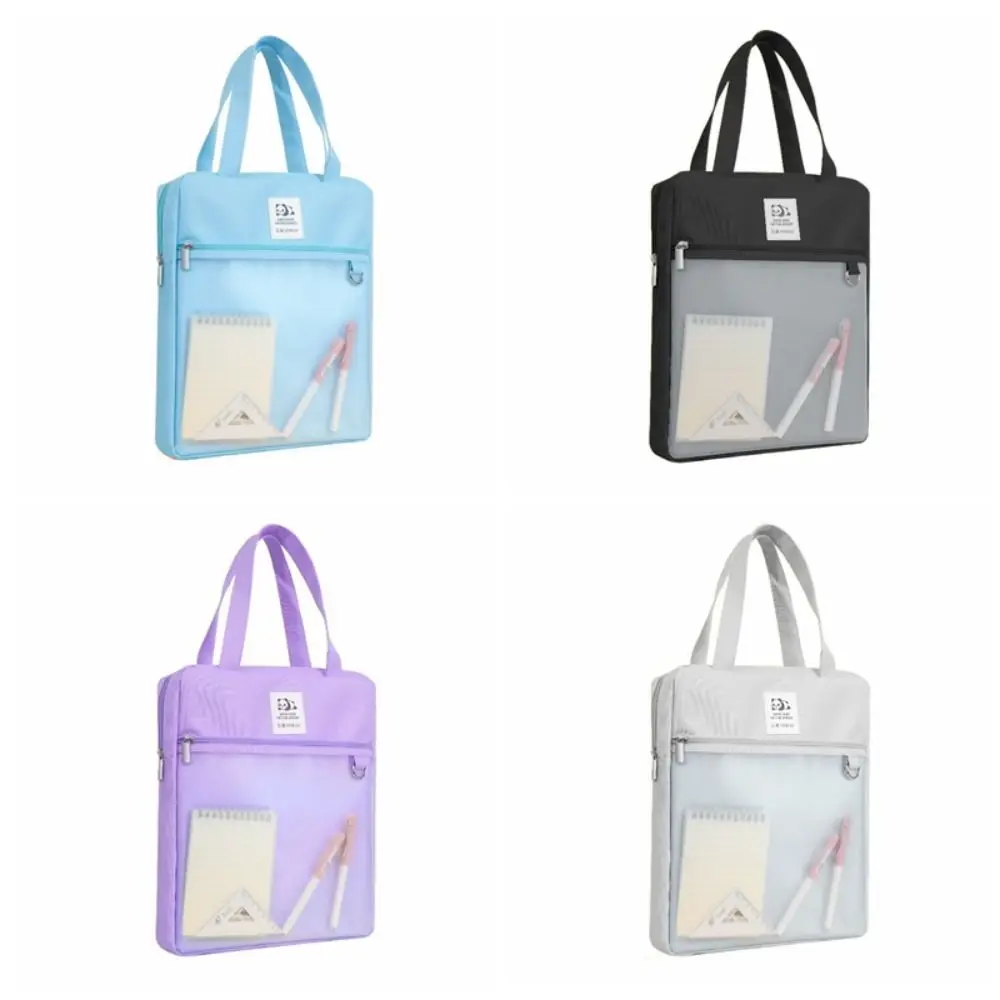 Многофункциональная вместительная школьная сумка-тоут холщовые учебные