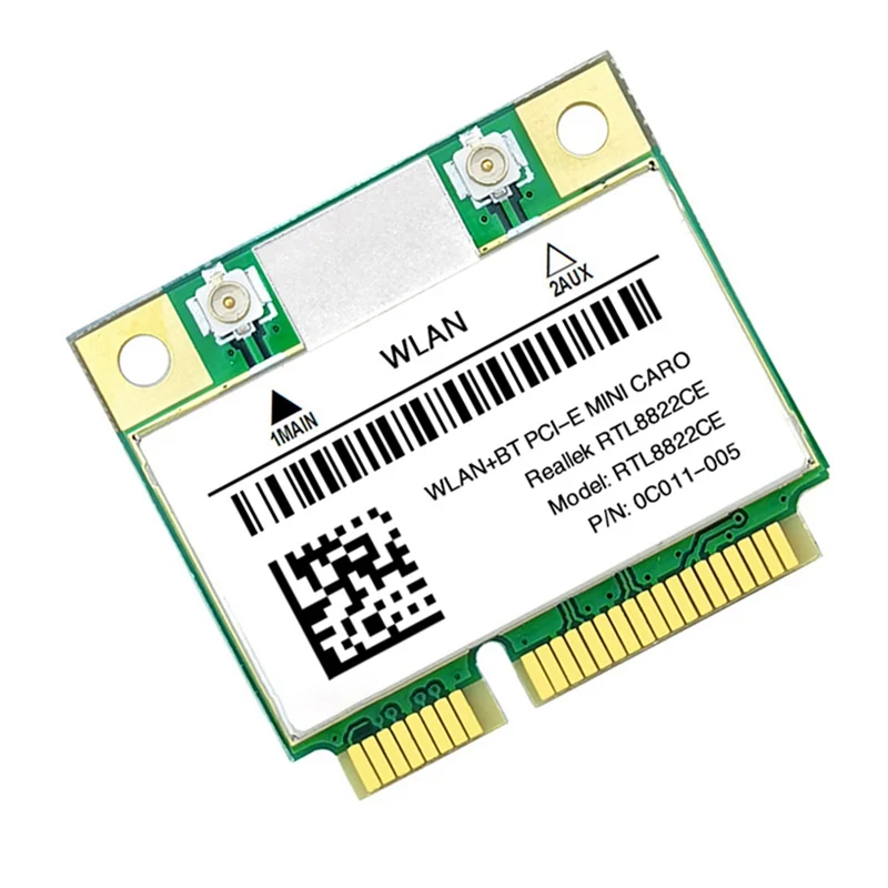 RTL8822CE 1200 Мбит/с 2 4G/5Ghz 802.11AC Wi-Fi сетевая карта Mini PCIe Bluetooth 5 0 Поддержка ноутбука/ПК