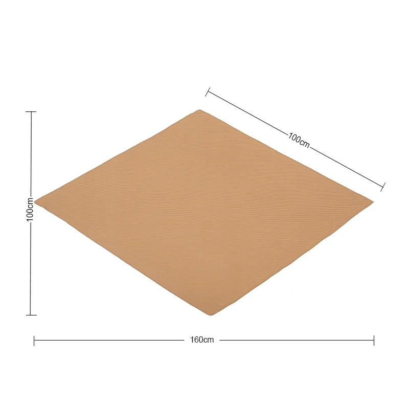 Рисунок 6 - Простой эластичный квадратный плиссированный шарф