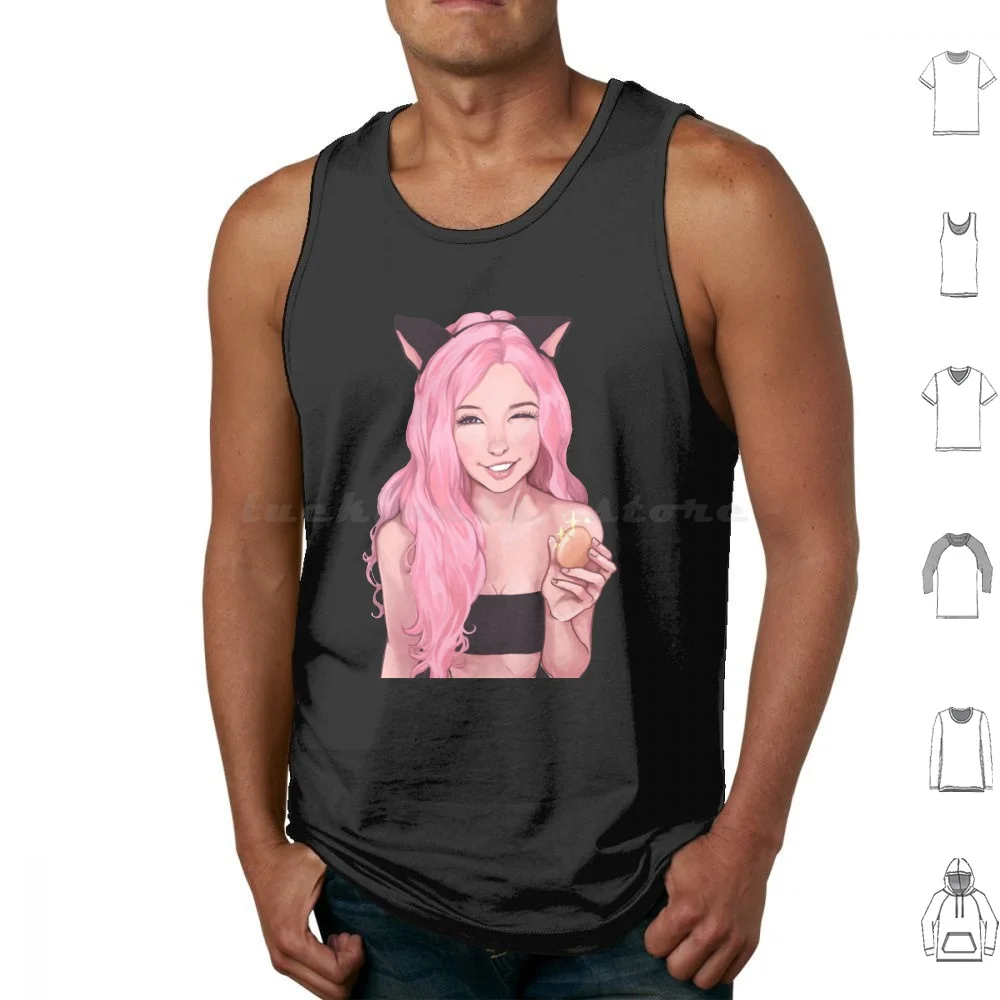 

Belle Delphine Mary-Belle Kirschner Tank Tops Vest Sleeveless Belle Delphine Belle Delphine Meme Delphine Belle Cute Belle