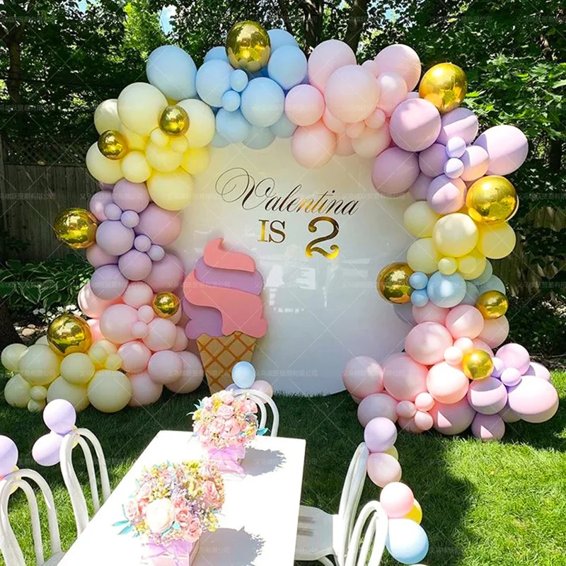 

1set Birthday Party Decors Balloon Macaron Foil Balloons Wedding Decors BabyShower Decorations Wedding Decoration Party Supplies