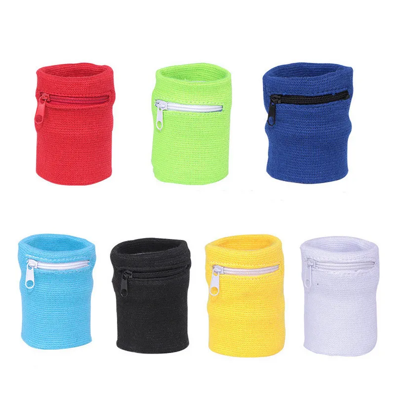 

Hot Sale Travel Wrist Wallet Pouch Portable Pocket Key Zipper Sport Wrist Belt Bag Travel Cycling Safe Sport Bag Camping Tool