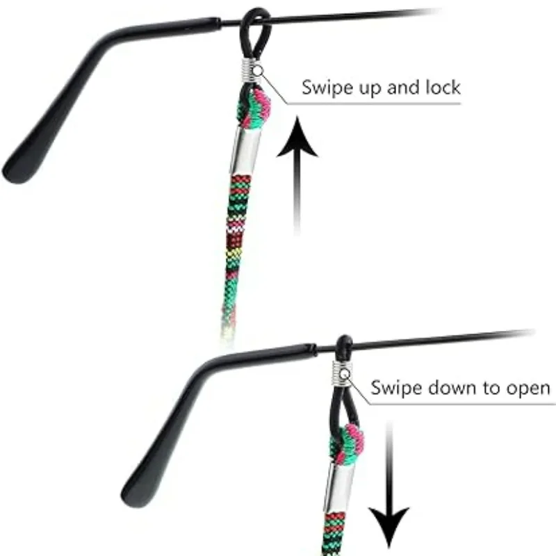 Богемные очки искусственные из полиэстера и хлопка веревка для очков ремешки