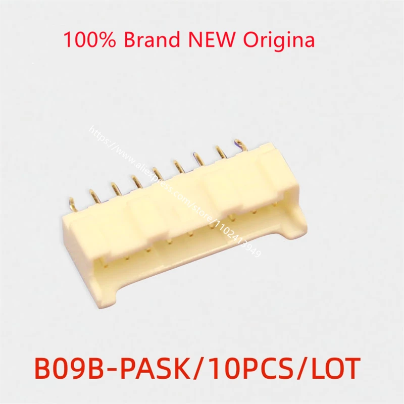 

10PCS/LOT JST connector B09B-PASK connector 9P pin holder 2.0mm spacing original stock.