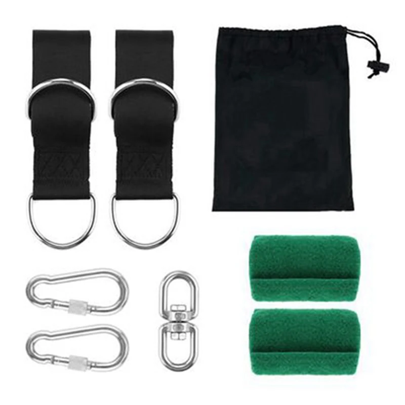 

Tree Swing Hanging Straps Kit,Outdoor Hammock Straps Holds 2200 Lbs,For Camping Backpacking Patio Hammocks And Swings