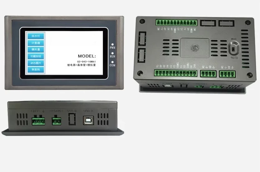 4,3-дюймовый HMI PLC контроллер «все в одном» GC-043-16M-C GC-043-16M2Al-C GC-043-16M4Al-C (art.: 3920d926e098b) - 3920d926e098b