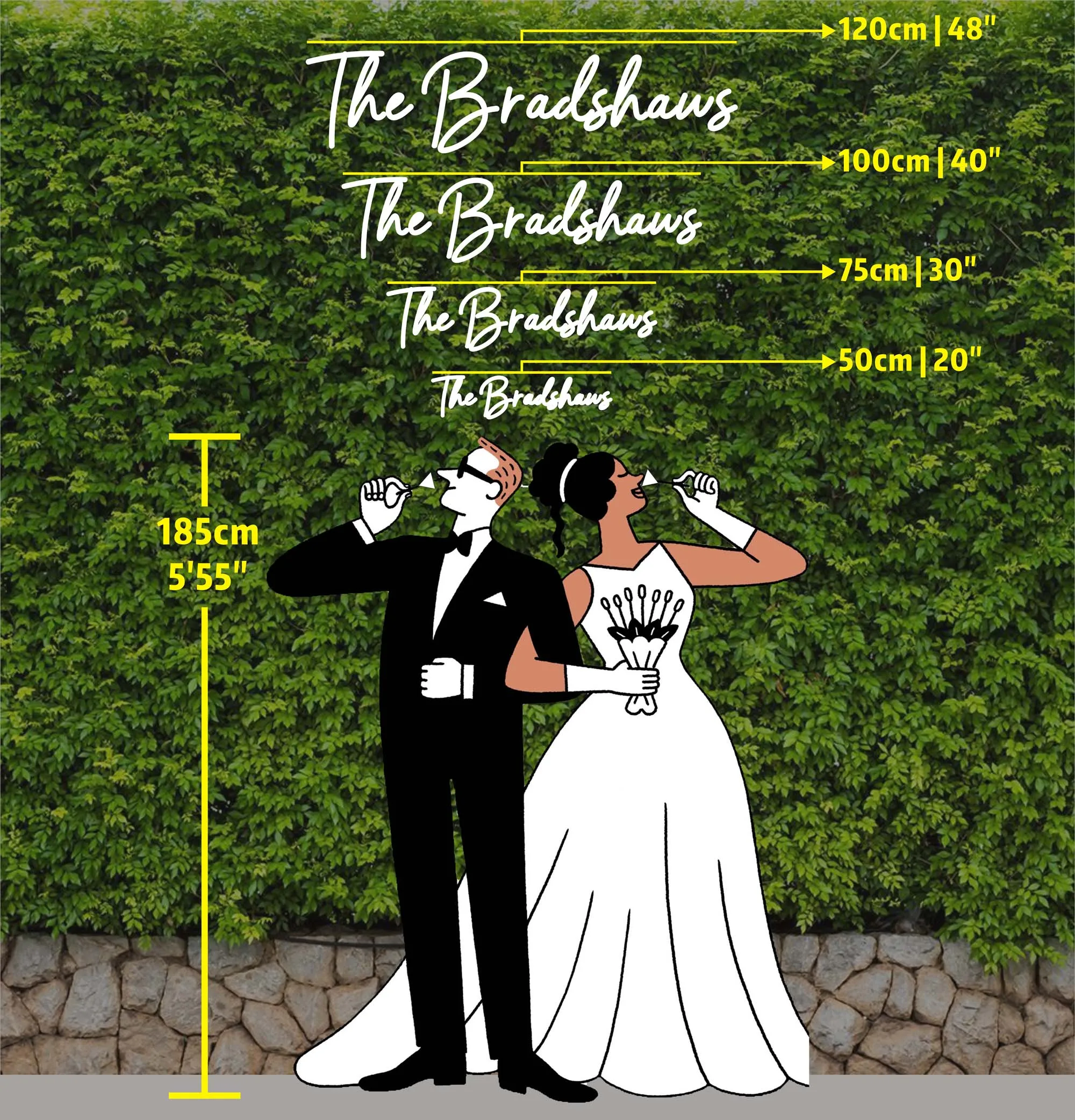 Неоновые вывески для свадьбы украшение светодиодный светильник неоновая