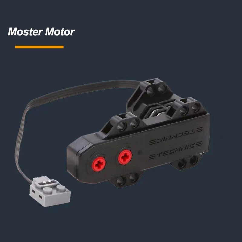 Фото Новый технический PF Monster Motor, совместимый с 5292, строительные блоки, кирпичи, оптовая продажа, набор функций мощности MOC для автомобиля, игрушка «сделай сам» №2