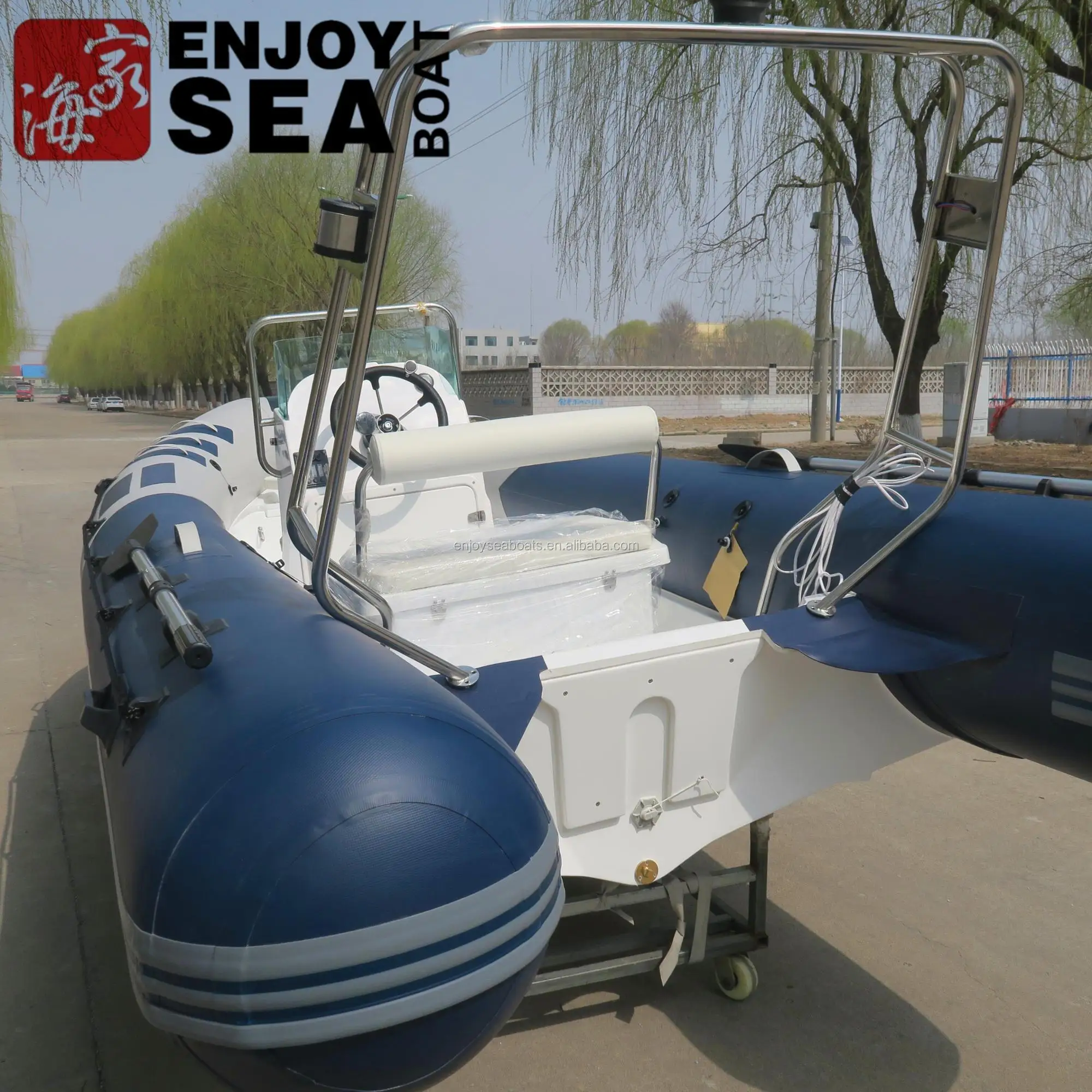 1 2 мм 5 м ПВХ/гипалон хит продаж роскошная надувная лодка из стекловолокна RIB-520