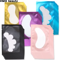wholesale 200pairs eyelash extension paper patches hydrogel gel pads lint free grafted false eyelashes supplies makeup tools