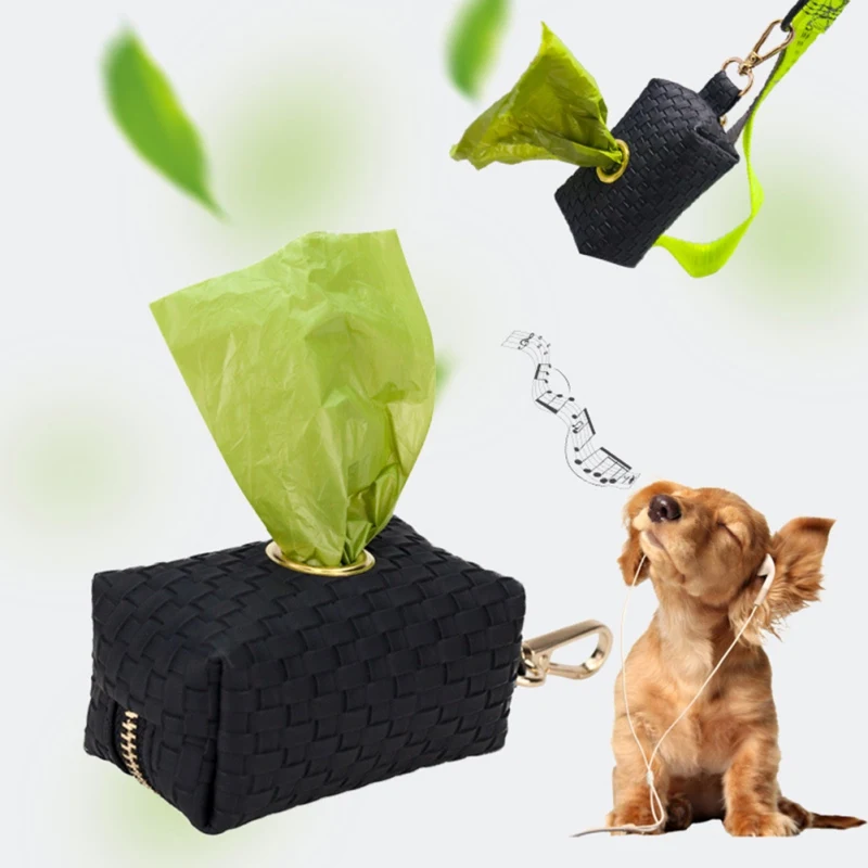 

Protable Dog Poop Bag Dispenser Pouch Outdoor Garbage Bags Organizer Pet Puppy Cat Pick Up Poop Bag Storage Waste Bag Holder New