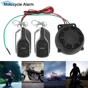 Dual Remote Control 12V Bike Scooter Motor Alarm System Car Keyring Motorcycle Alarm Security System in Pakistan