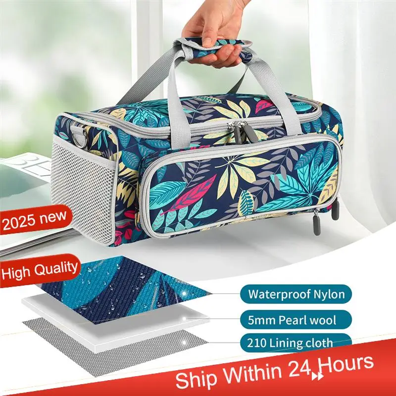 Фото ~【A48T ГОРЯЧИЙ】Для Cricut Joy Xtra Smart Cutting Machine Дорожный чехол с многокарманной сумкой для хранения Портативный противоударный чехол с защитой от царапин №3
