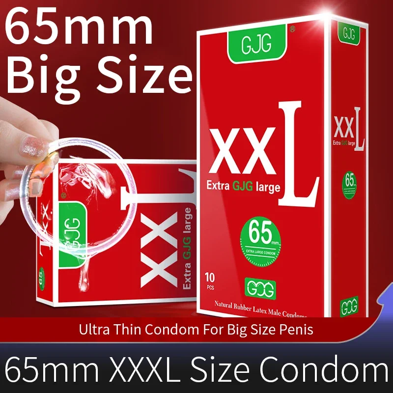 Ультратонкие презервативы Etra большого размера 65 мм XXXL магазин интимных