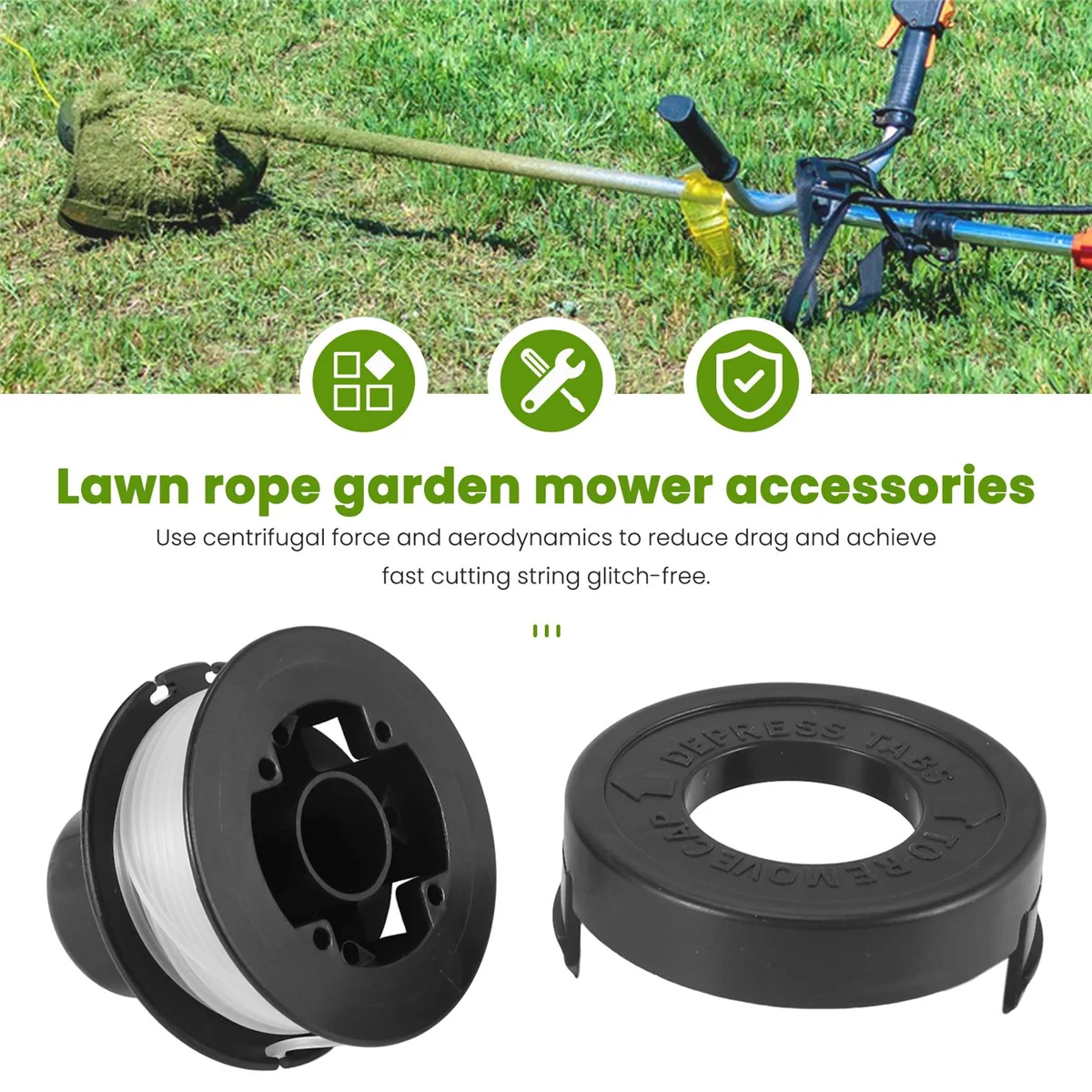 -136 запасная катушка триммера для ST4000 ST4500 (1 Катушка 1 крышка и пружина)