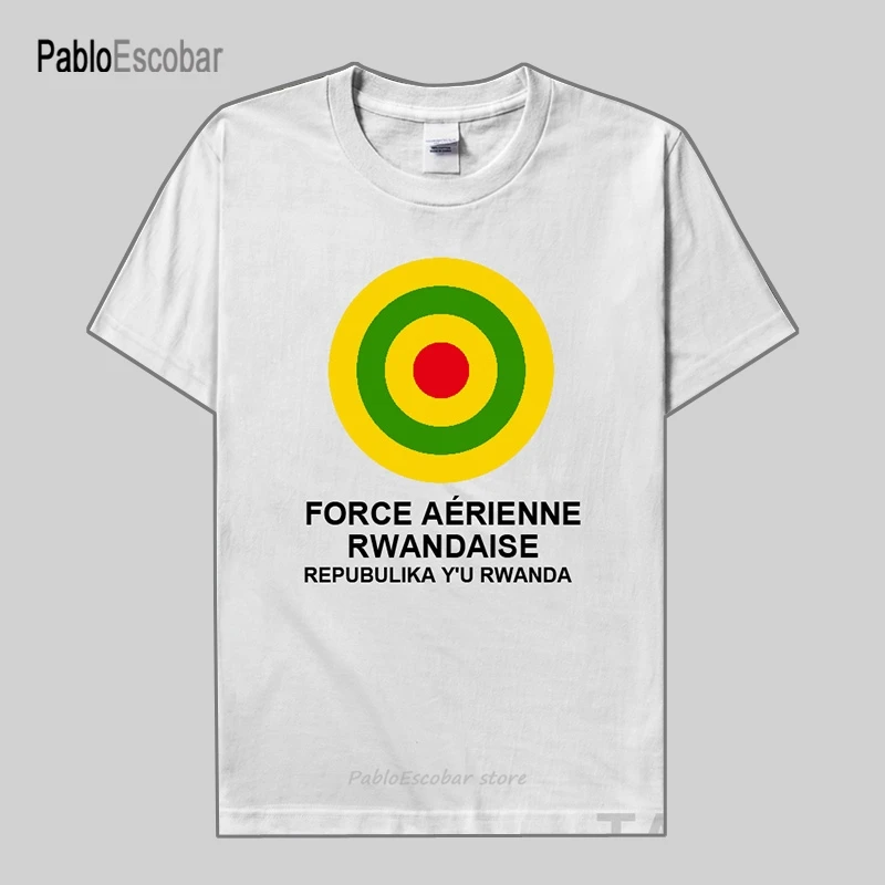 

Air Force Rwanda Rwandan Rwandese RWA RW t shirt new Tops Short sleeve country sports cotton summer Army Tactical Military