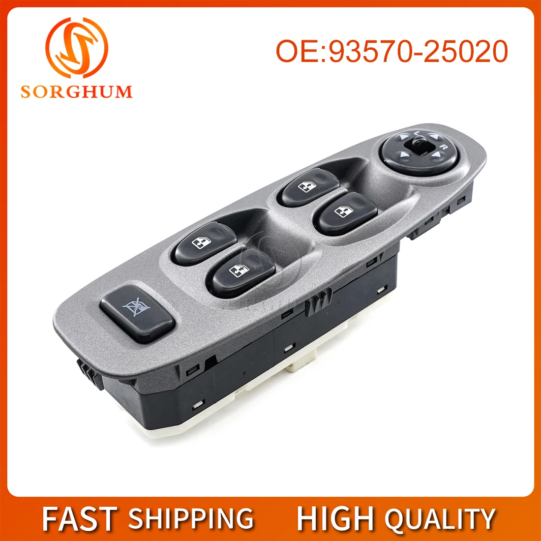 

93570-25020 Electric Power Window Lifter Control Switch For Kia For 1999-2006 Hyundai Accent MK II 9357025020 Car Accessories