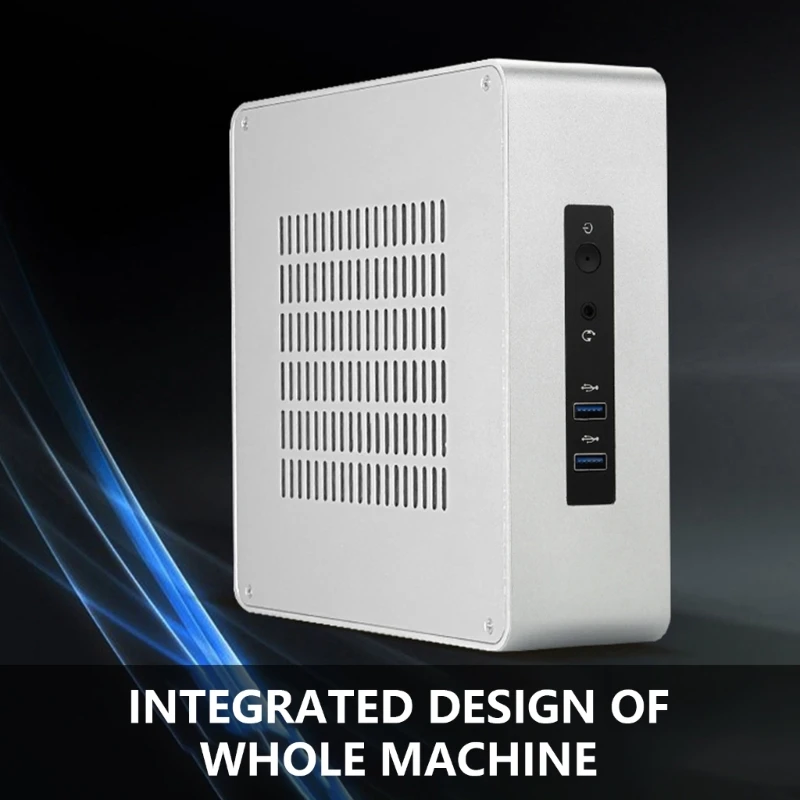 TA65 Mini-ITX HTPC Компьютерный чехол Мини-настольный с портом USB3.0 Промышленное
