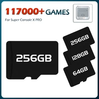 super console x pro game card used for super console x pro video game consoles built in 117000 games for pspps1ndsn64