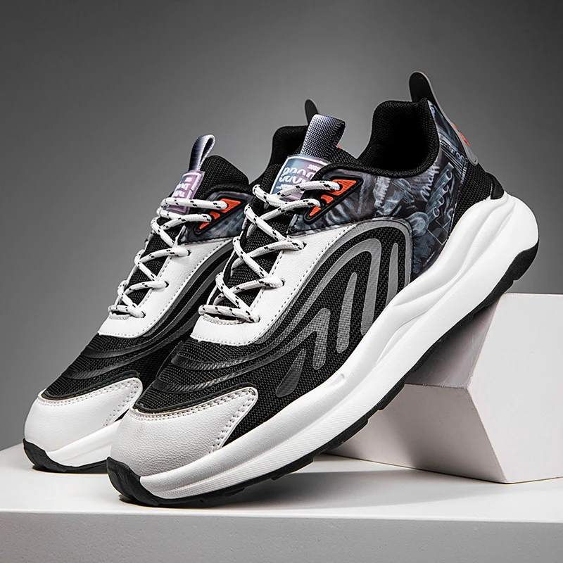 

2022 new shoes men sneakers male casual mens shoes mesh sports breathable tennis shoes loafers walking footwear running shoes