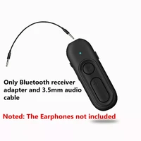for car headphone speaker stereo music28h bluetooth 5 0 receiver with earphone microphone 3 5mm jack aux wireless audio adapter