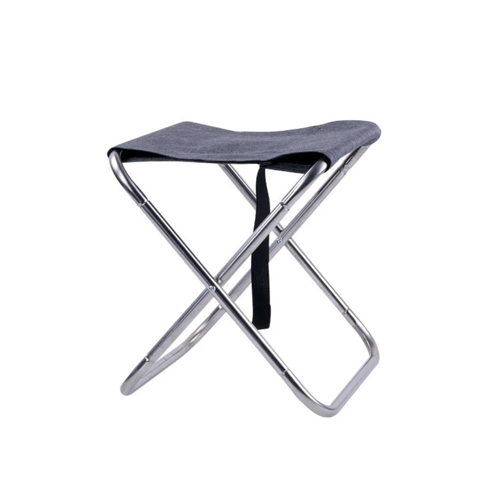 

Ultralight Camping Stools, Portable Folding Stools For Adults,Stainless Steel Chairs Can Be Carried Around Camping Outdoors