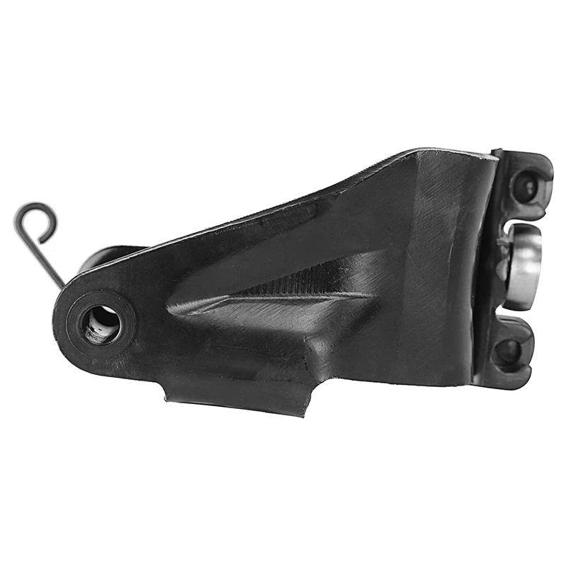 Левый скользящий дверной ролик в сборе боковой верхний центральный штыревой для