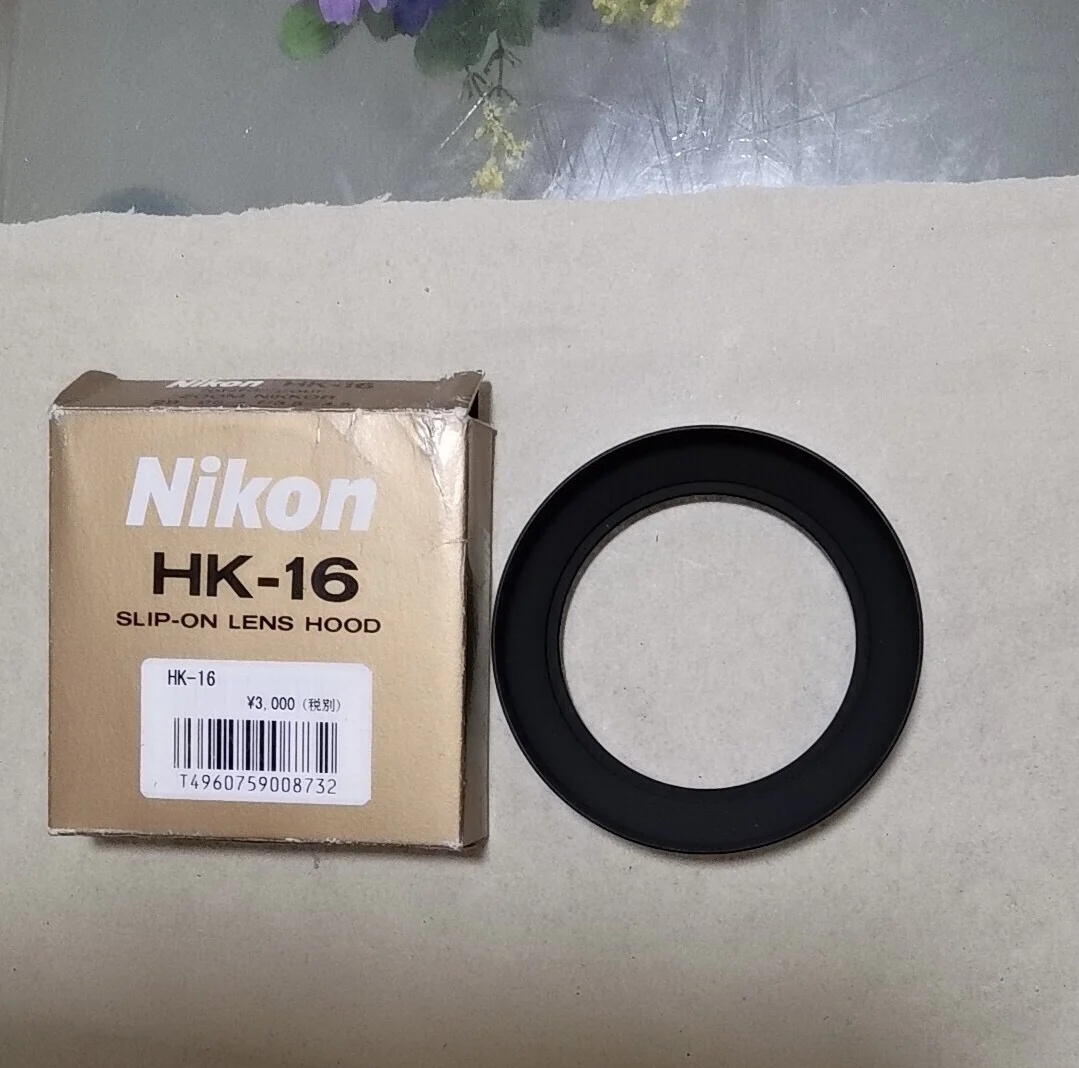 

Новая оригинальная металлическая бленда HK16 62 мм для объектива Nikon 28-85 мм f/3,5-4,5