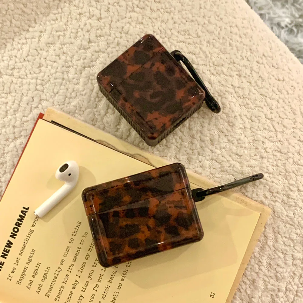 

Роскошный чехол с янтарным узором для Airpods 1 2, защитный чехол Air Pod, чехол для Apple Airpods Pro, силиконовый чехол для наушников