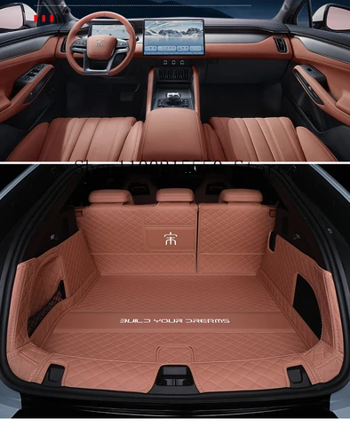 Коврик для багажника BYD SONG L 2024, подкладка для багажника