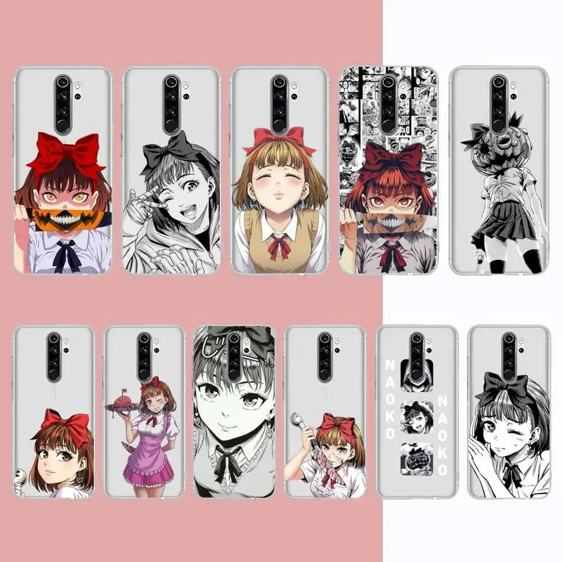 

Pumpkin Night Naoko kirino Phone Case for Xiaomi 10Pro 10T 11 12 for Redmi 5plus Note 7A 8 9 10 10t K20 pro Clear Case