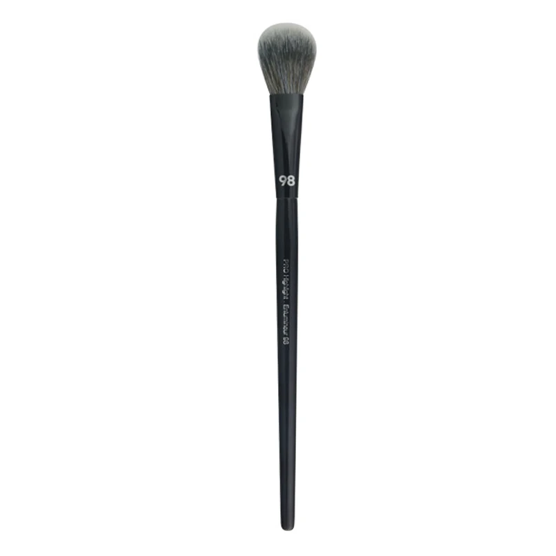 

1 pc Highlight Makeup Brushes Black #98 Powder Contour Make up Brush Round Precision Blush Bronzer Blending Face cosmetic tools