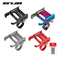 gub p30 aluminum bike phone holder for 3 5 to 7 5 phone bicycle stand scooter motorcycle mount support handlebar clips p10 g81