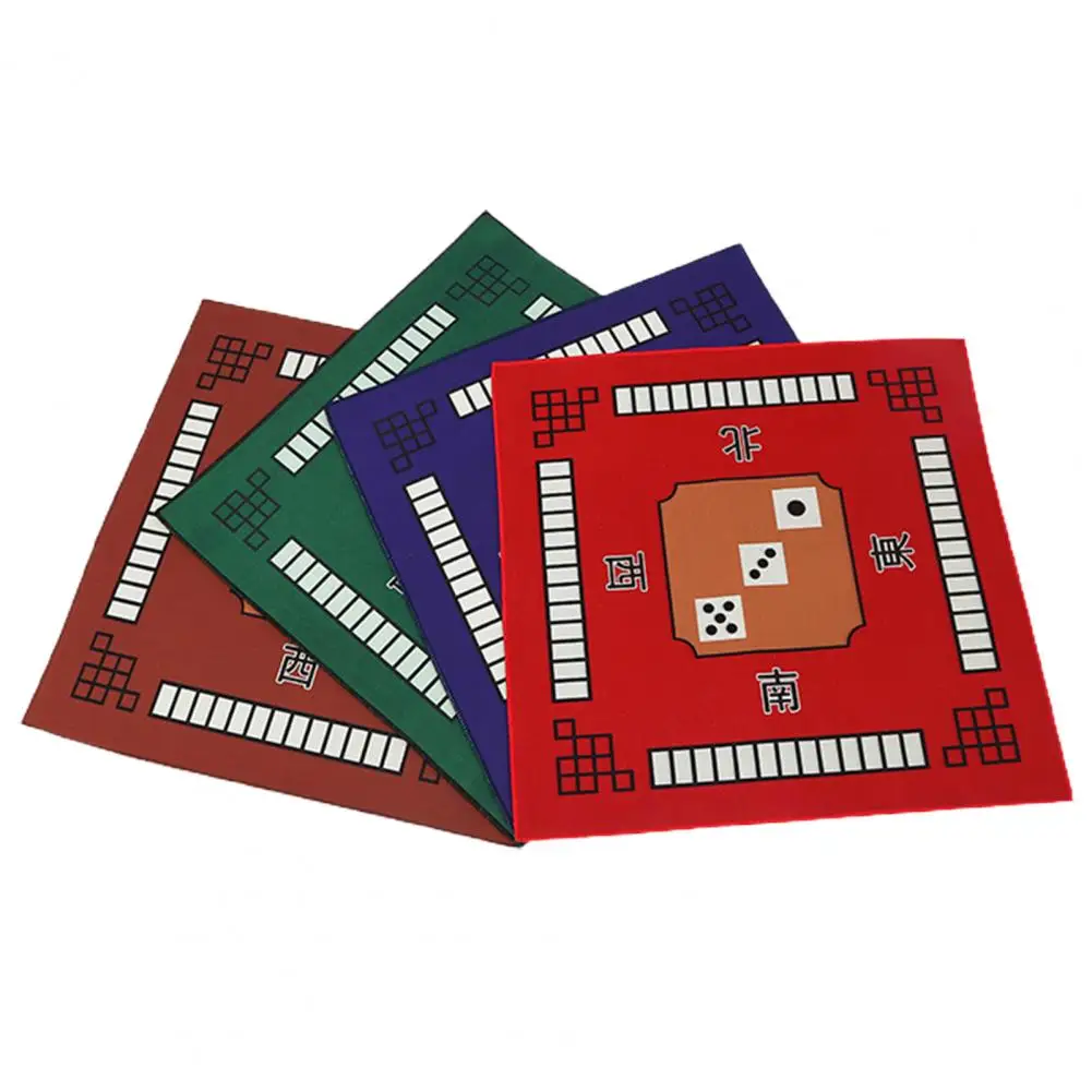 

Mahjong Blanket Water Absorbent Dust Adsorption Noise Reduction Non-fading Non-slip Soft Mahjong Table Pad Home Supply