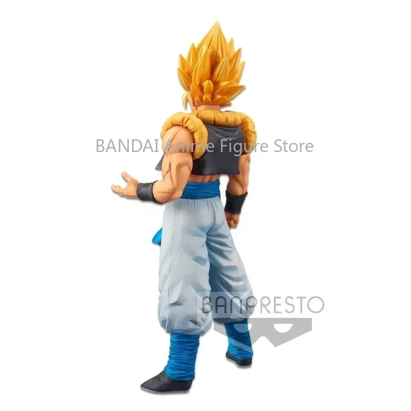Фото В наличии: Оригинальная коллекционная фигурка Babdai Banpresto Dragon Ball Z Grandista Nero 28 см Gogeta GROS, модель для коллекционирования, игрушка, подарок для мальчика №4