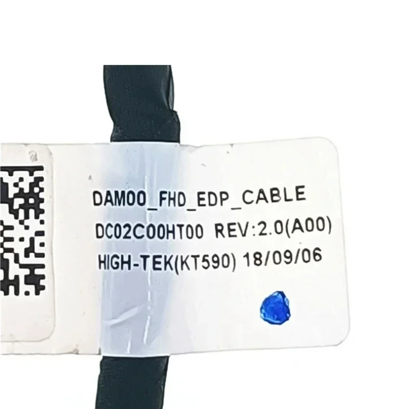 Новый оригинальный ЖК-кабель EDP FHD для ноутбука DELL XPS 15 9570 Precision 5530 M5530 без