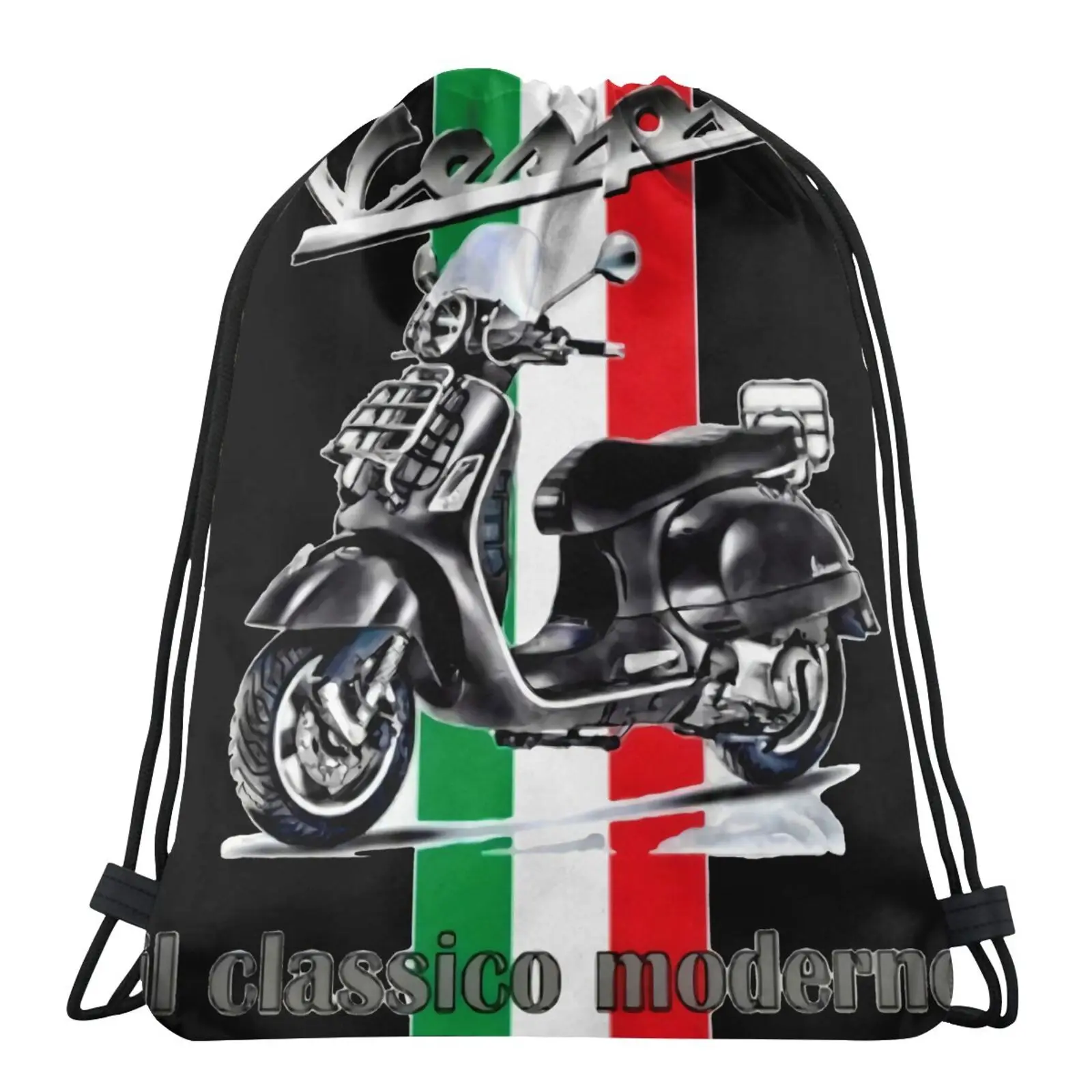 

190051 Vespa Gts Il Classico Modern, сумка в готическом стиле, женская Соломенная Сумка на заказ, Холщовая Сумка, Сумка-тоут на заказ, чемодан