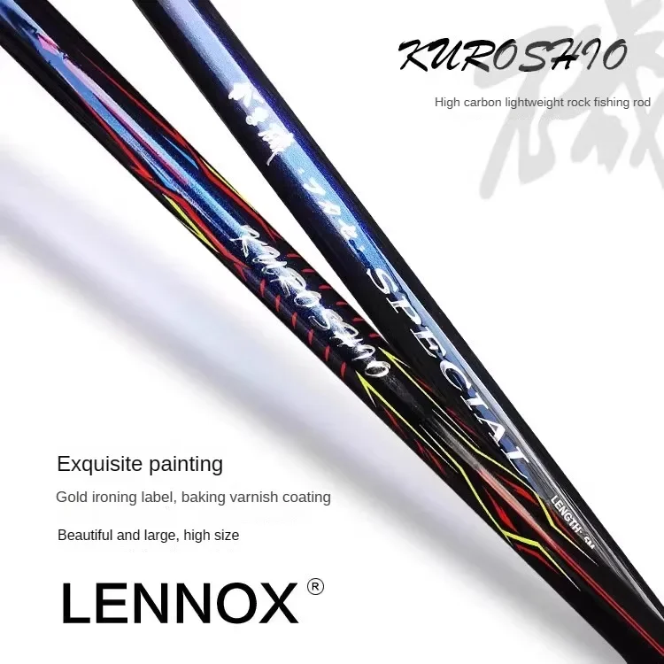 Ультралегкая Удочка LENNOX из углеродного волокна длиной 4 м и 5 ручная удочка для