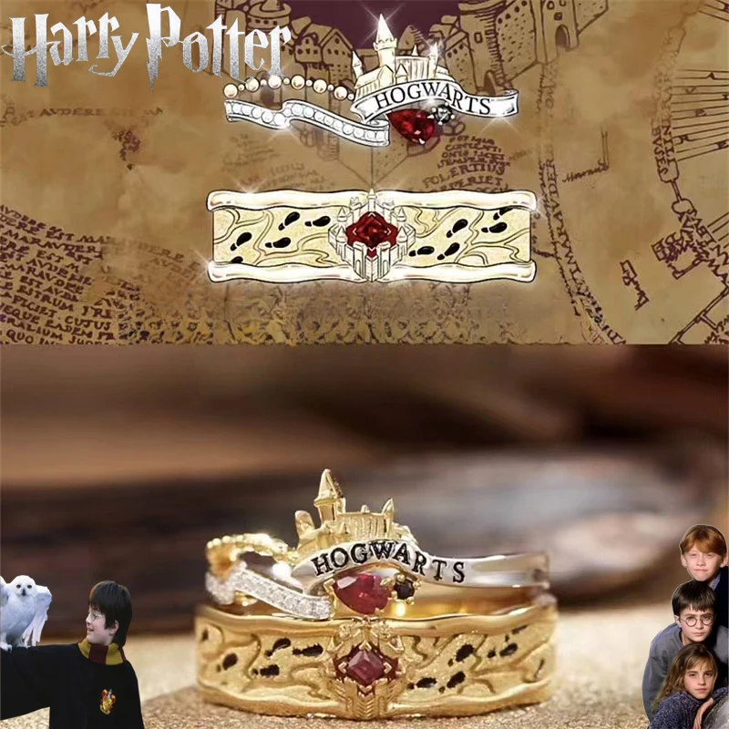 2024 новая модная тенденция кольцо Harries Potters нежное мужское и женское в стиле ретро