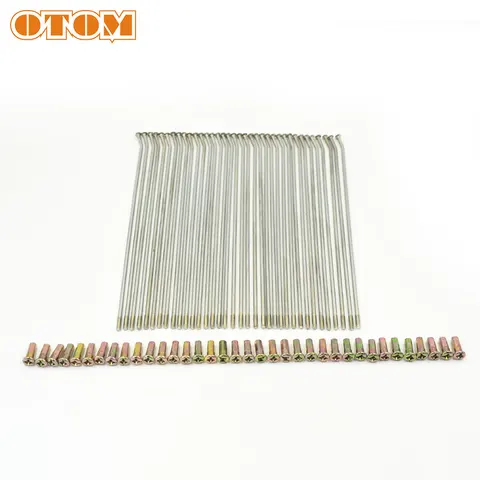 OTOM мотоциклетные 36 шт., комплект спиц 21 дюйм, передние 18 дюйм, 19 дюймов, Задние колесные, для велосипеда, эндуро, стандартная сталь, зеркальная шляпа для HONDA CRF