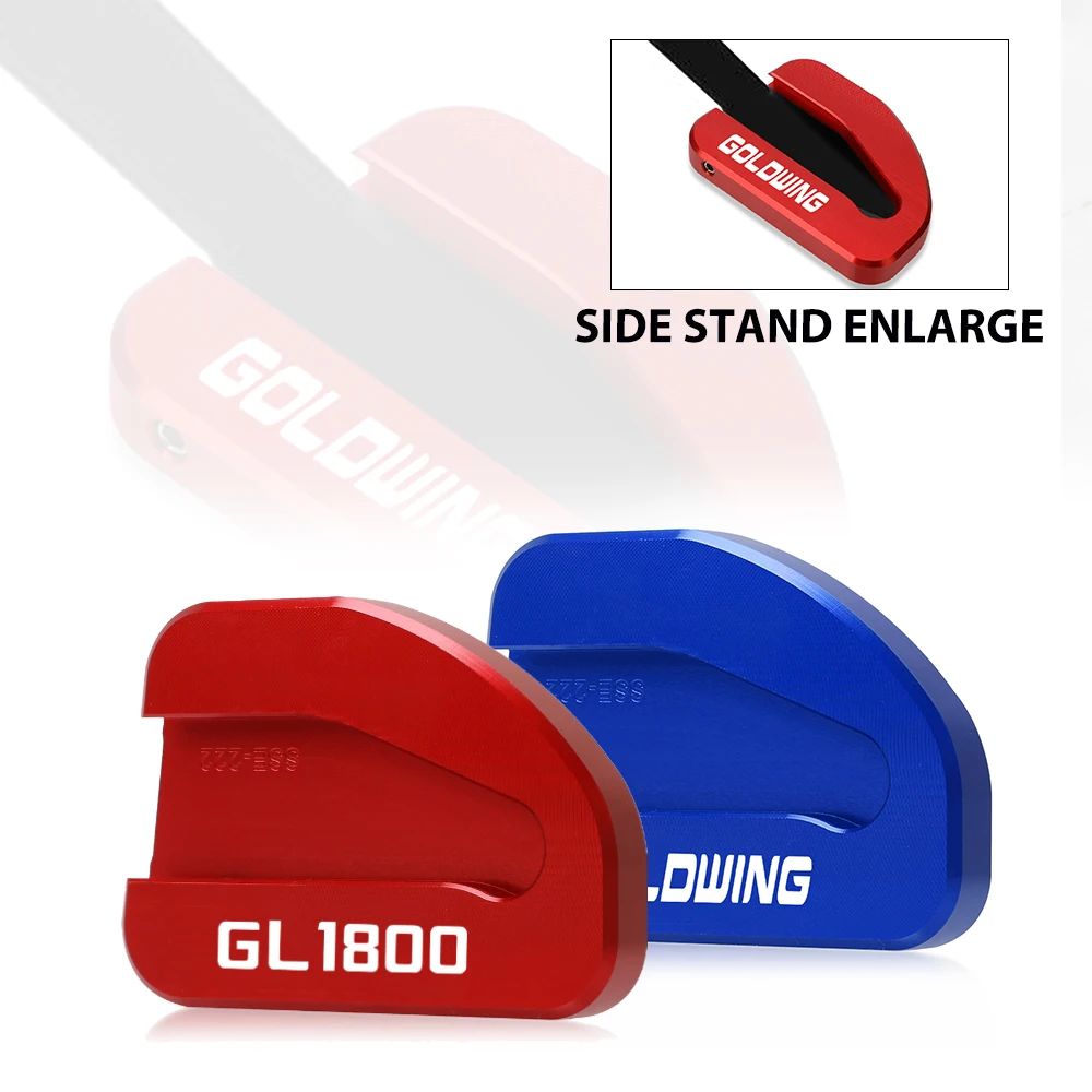 

Motorcycle Kickstand Foot Side Stand Extension Pad Support Plate Enlarge Stand For Honda Goldwing1800 GL1800 GOLDWING GL 1800