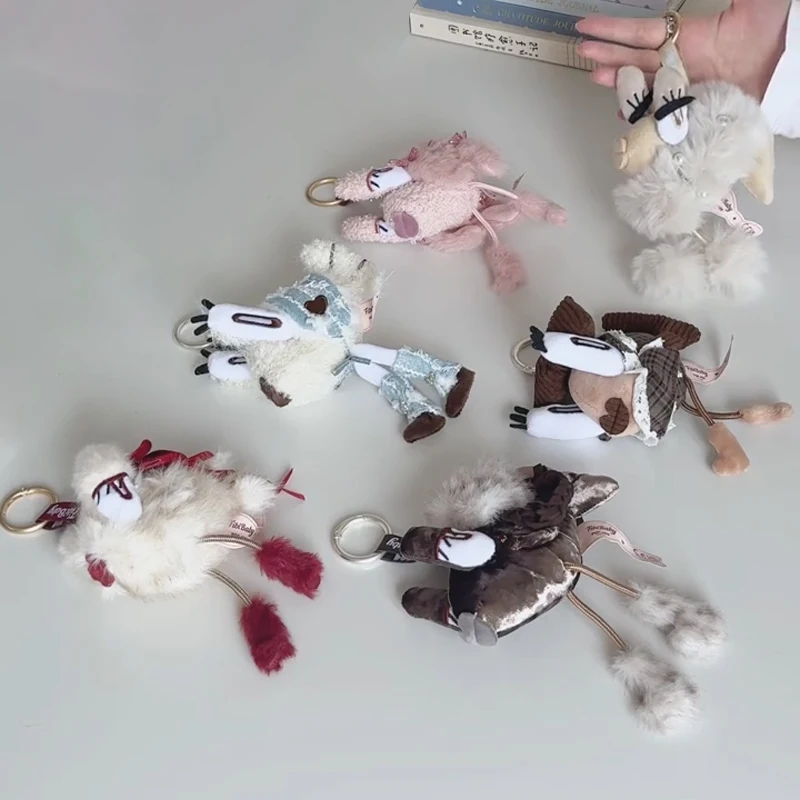 Фото FibiBaby Modern Runway Series Blind Box FibiBaby Fish Plush Mystery Box Фигурка-брелок для сумки Подарок для коллекционеров №3