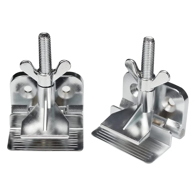 

New-2Pcs Butterfly Hinge Clamp For Silk Screen Printing Frame, Screen Printing Clamps DIY Hobby Tool For Fixing Screen